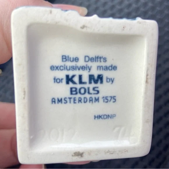 KLM BOLS Blue Delft House #74 - Picture 6 of 7